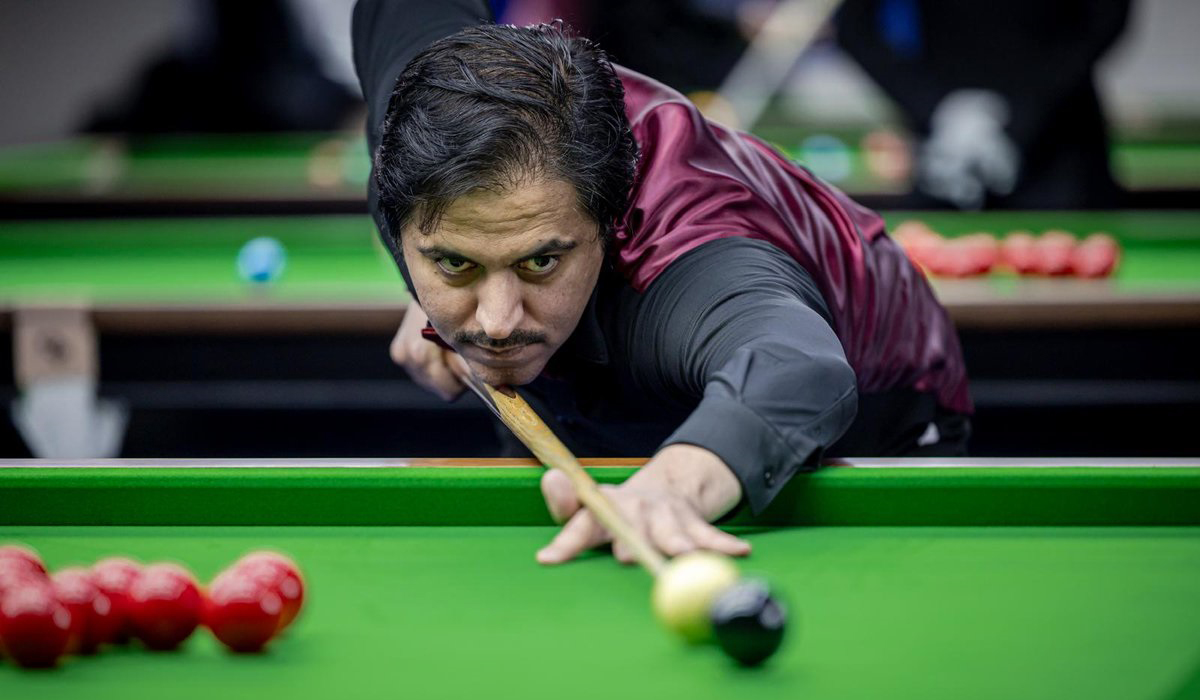 Qatar's Ahmed Saif Qualifies for Round of 16 of World Snooker Championship